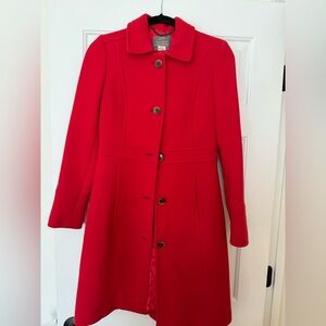 J. Crew Italian Double Cloth Coat Womens